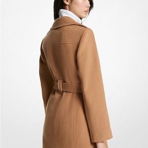 MICHAEL MICHAEL KORS
Wool Blend Belted Coat